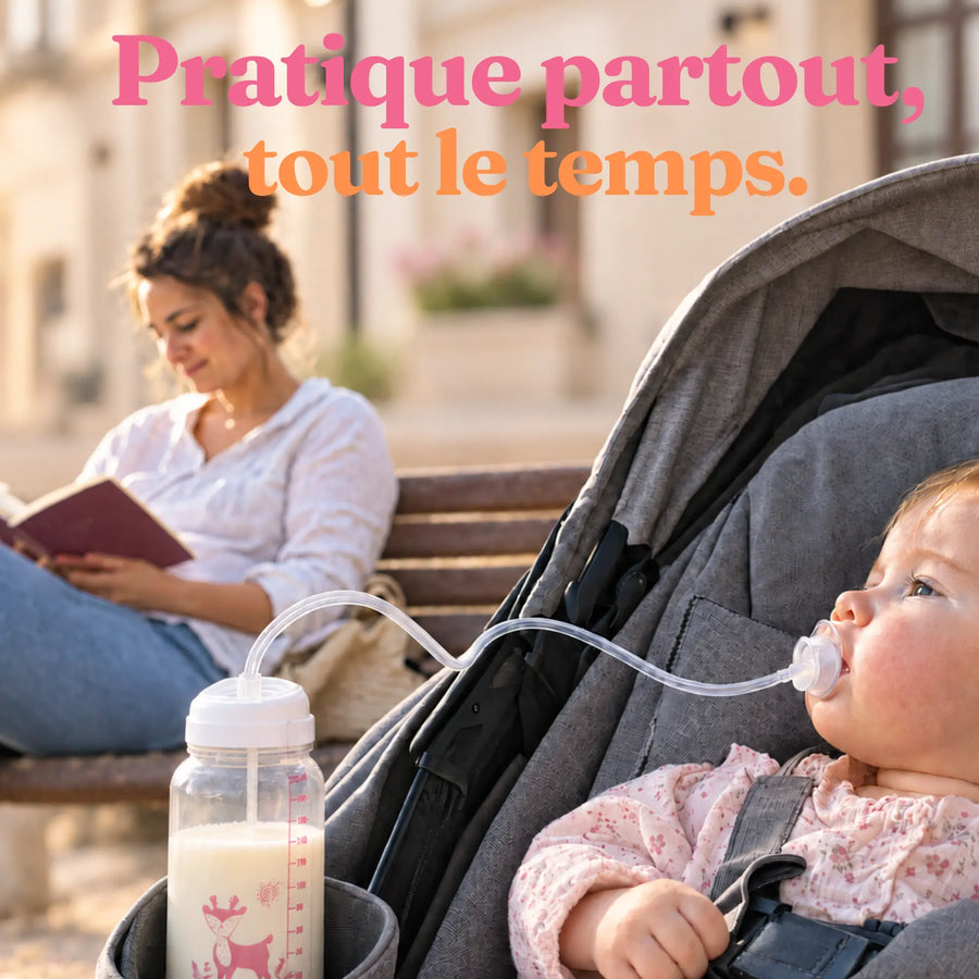 Biberon 3-en-1 — Sans BPA